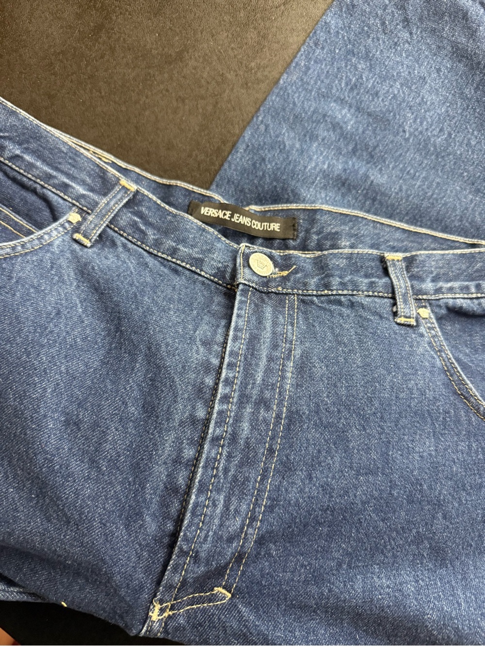 Versace Jeans Collection Men's Blue Denim Jeans